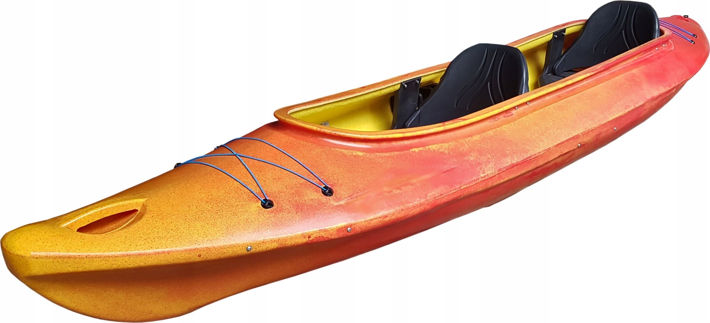 Tourist Polyethylene Kayak CAYMANN II Roteko 2+1 or 2 person HDPE Model Caymann II