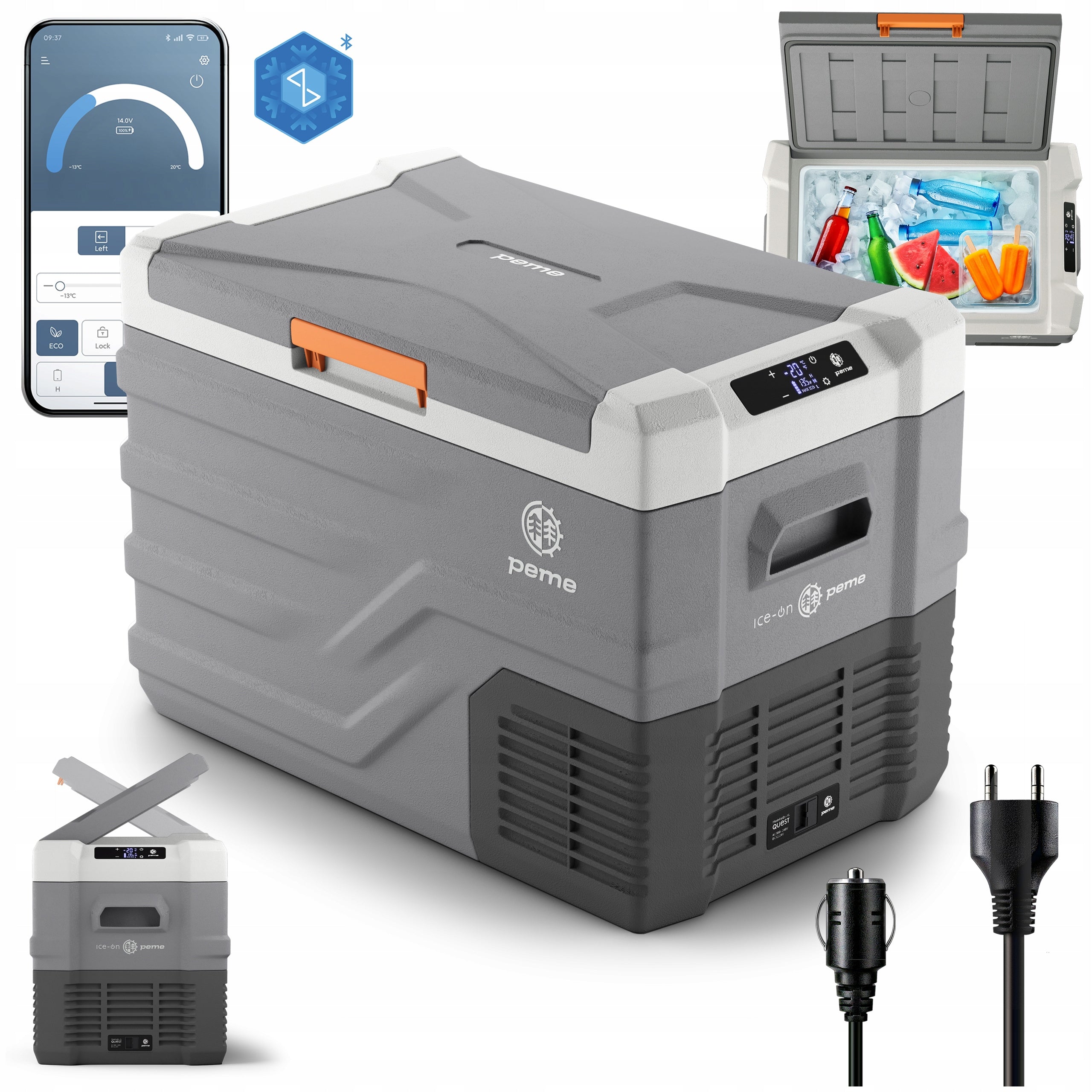 Tourist Refrigerator Compressor Car Freezer Quest 40 Peme