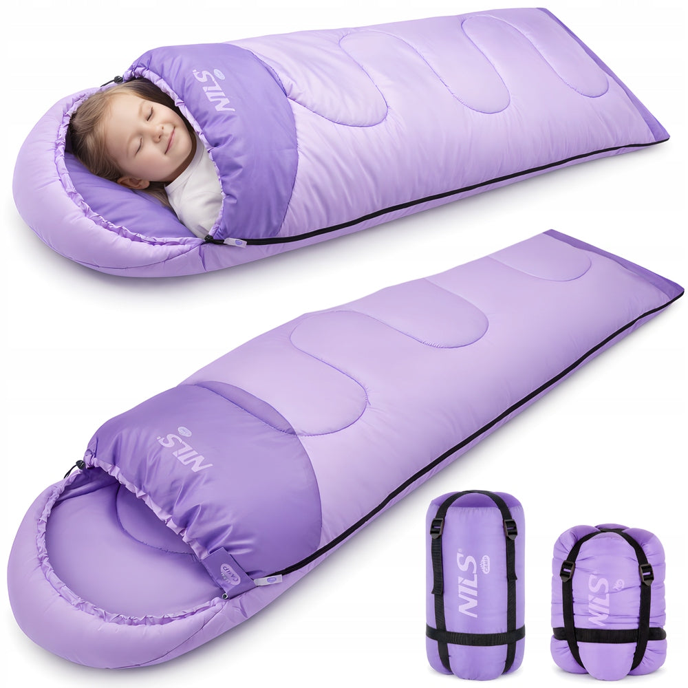 Tourist Sleeping Bag Warm Mummy With Hood 180x60 cm For Baby NILS