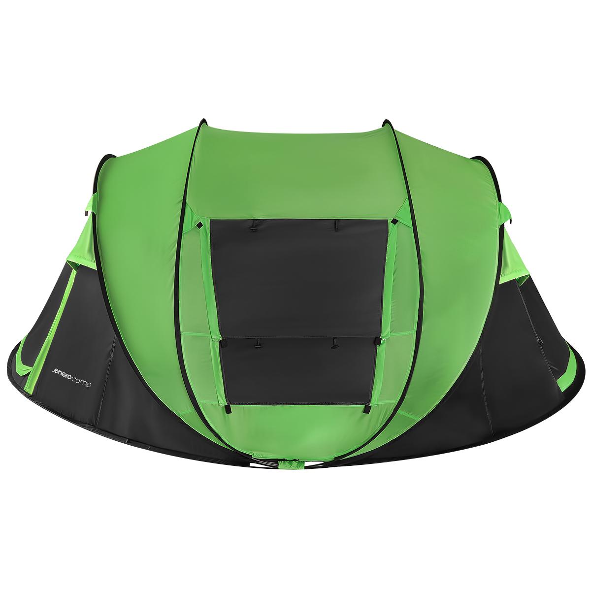 Tourist Tent 4 pers. 280x210x115cm Self-folding ENERO CAMP QUEST Manufacturer code 1047096