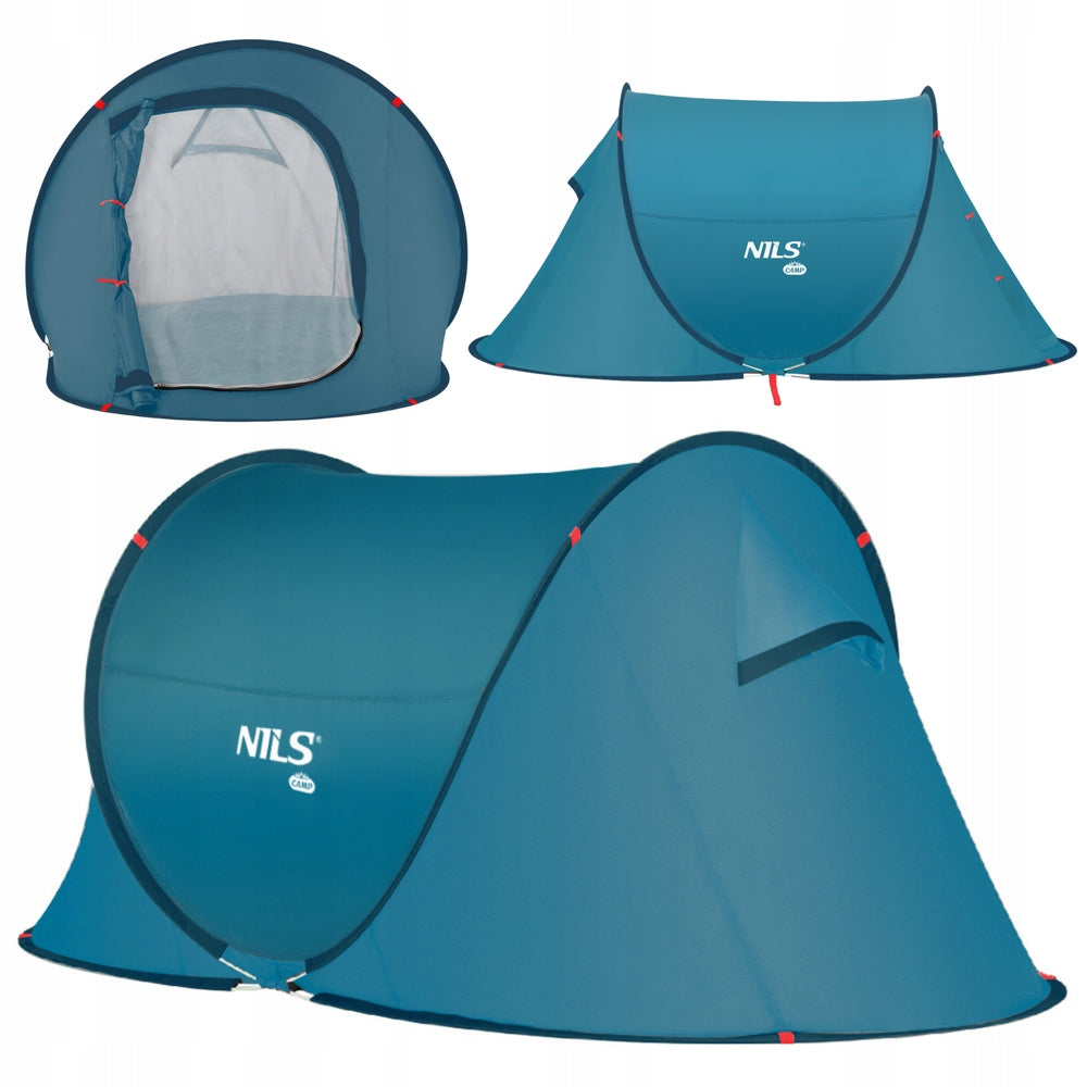 Tourist Tent Self-folding Camping Beach Waterproof NILS CAMP