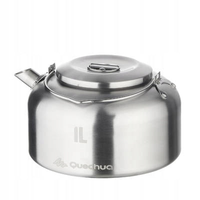 Tourist kettle, Quechua MH500, inox 1litre Color gray