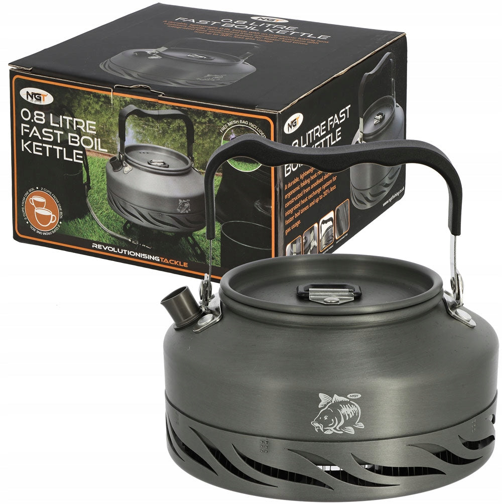 Tourist kettle aluminium 0,8l fast cooking