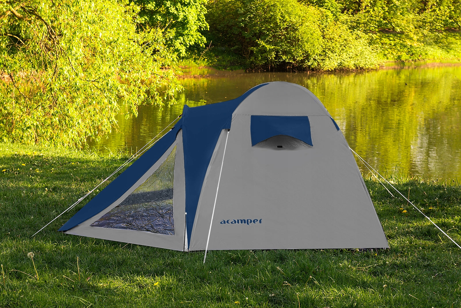 Tourist tent Acamper Furan2 2-person blue two-coat 3500 mm Manufacturer code Furan