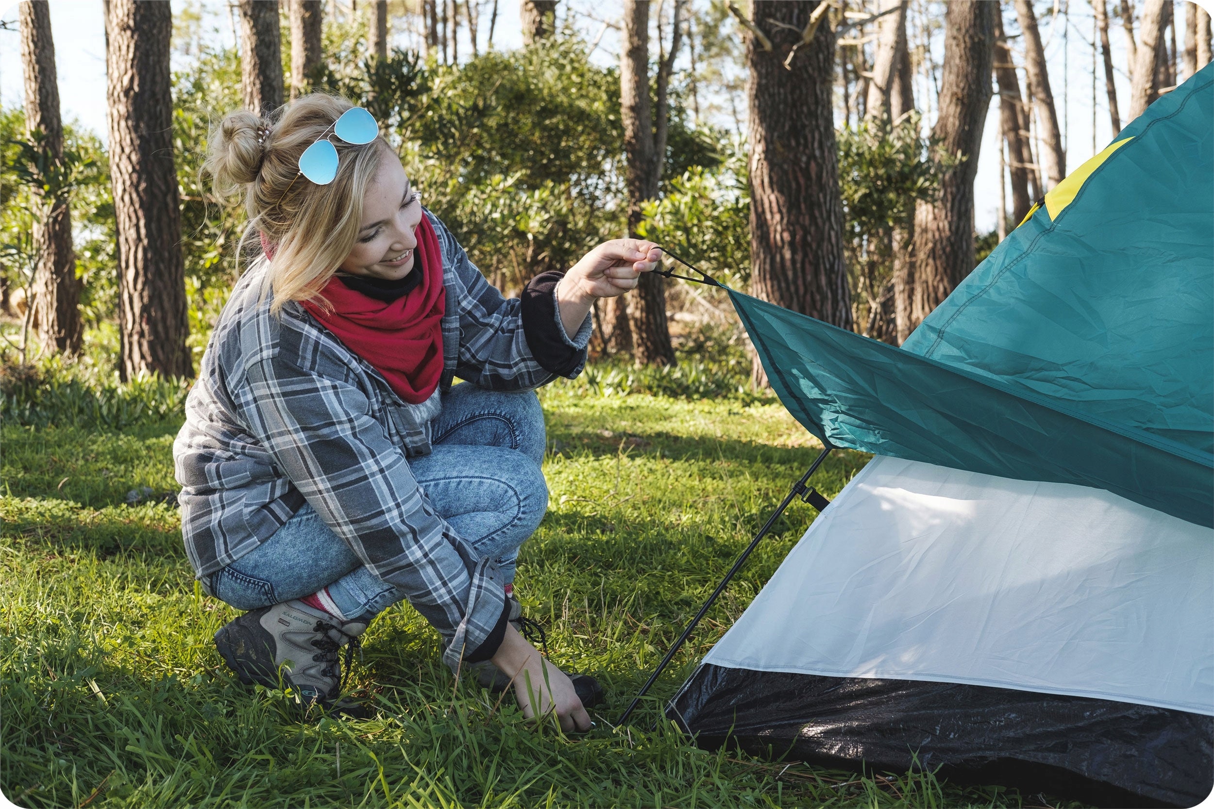 Tourist tent Activeridge Ridge 4 Bestway 68091 Number of people 4