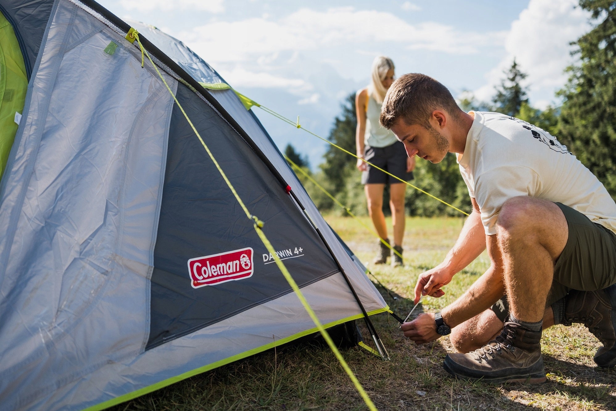 Tourist tent Coleman Darwin 4 Brand Coleman