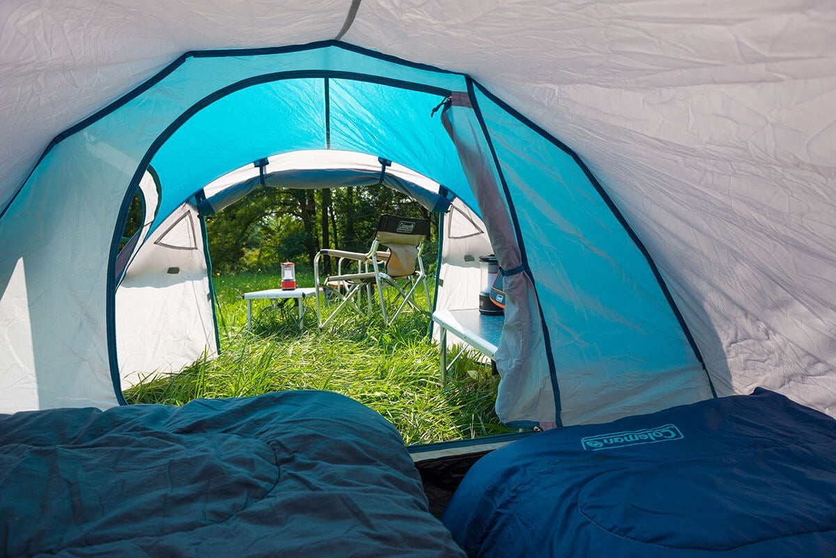 Tourist tent Cortes 2 Blue Coleman Color gray