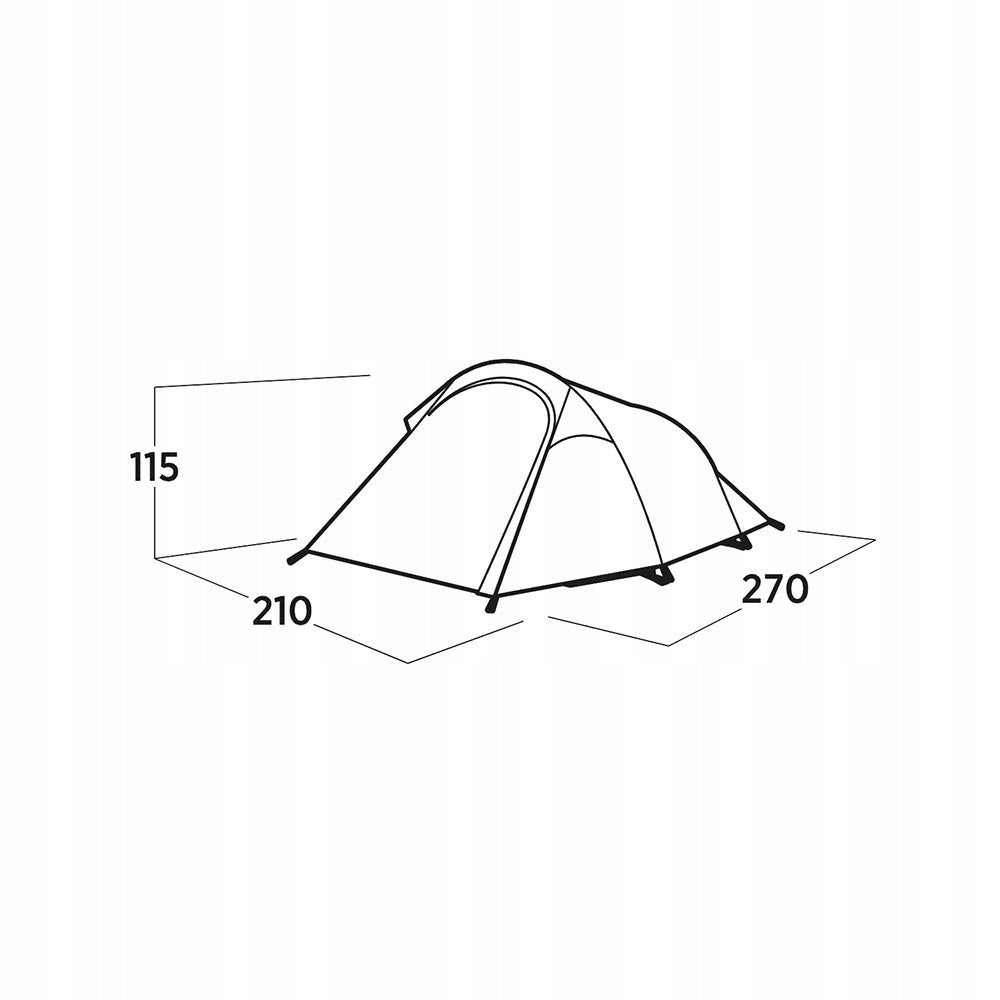 Tourist tent Easy Camp Reindal 3 Waterproofness 2000 mm
