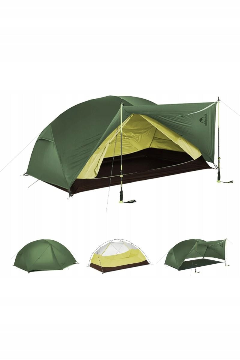 Tourist tent Naturehike Mongar 3 Base 210T CNK2650WS014 Packaging status original