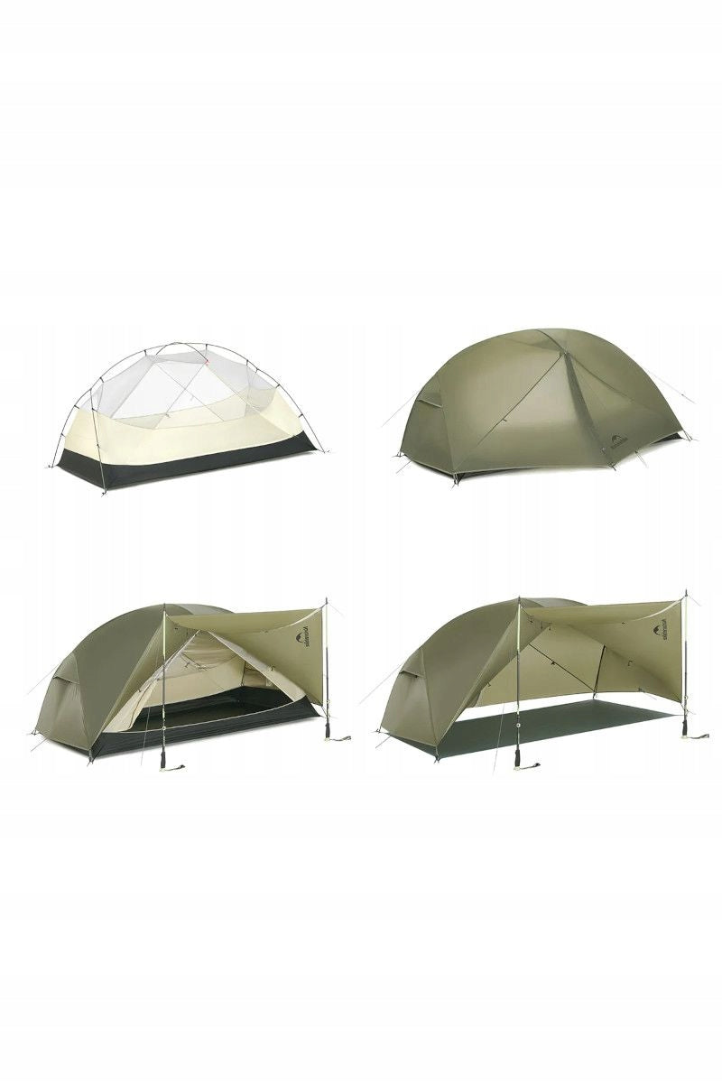 Tourist tent Naturehike Mongar Pro 20D CNK2550WS037 3os. green Packaging status original