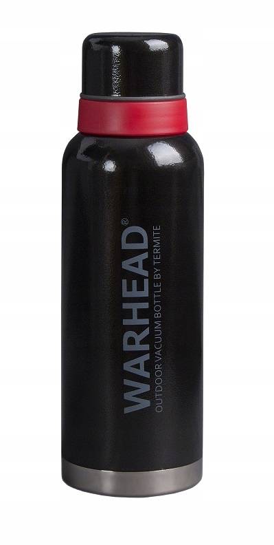 Tourist vacuum thermos Termite steel two cups for survival 1,2 l