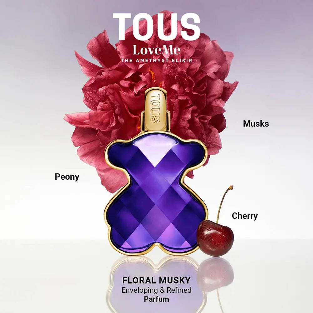 Tous LoveMe The Amethyst Elixir Eau de Parfum for Women, 50 ml Brand Tous