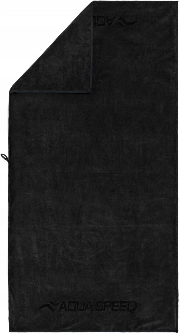Towel Microfibre DRY SOFT black 100x50 cm Length 100 cm