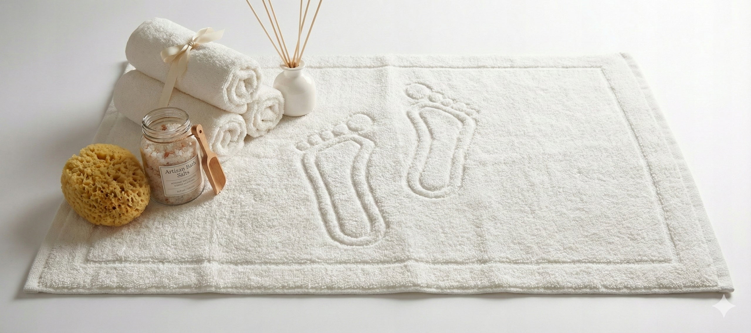Towel foot HOTEL 650g/m2 50x70 cm Bathroom rug HOTEL Packaging status original