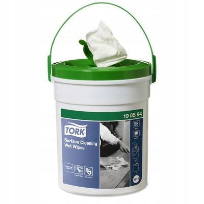 Towel in bucket nonwoven white Tork 190594