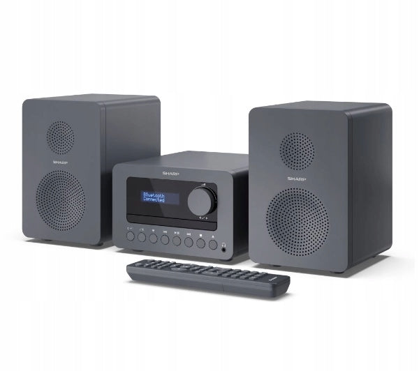 Tower Sharp TOKYO XL-B514 20W Bluetooth FM Radio USB AUX Grey