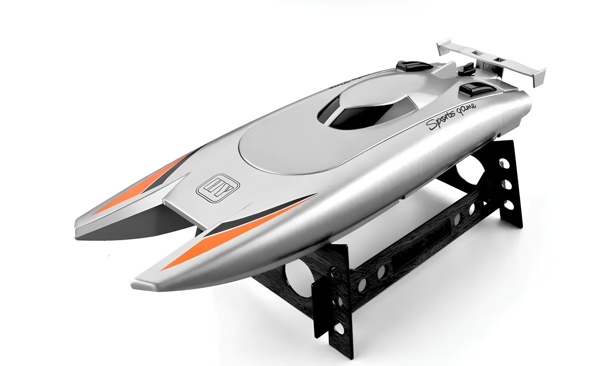 Toy Boat controlled remotely, fast yacht with remote control Brand no brand