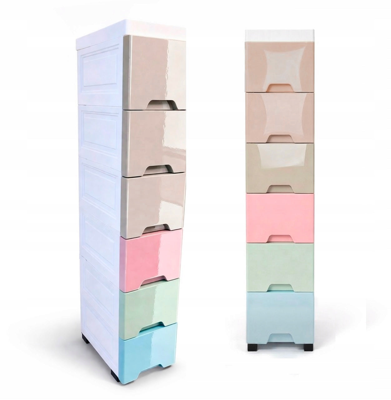 Toy Rack 6 Drawers Organizer Children's Cabinet 94x18x32,5cm D801