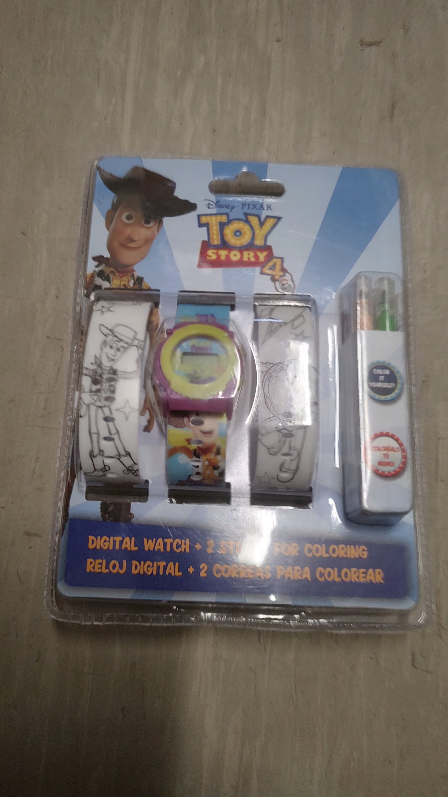 Toy Story children's digital watch with straps Kids Euroswan Brand Kids Euroswan
