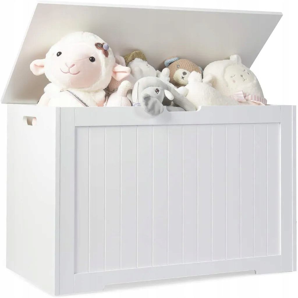 Toy box for children 2 in 1 113L, toy cabinet 76x40,5x48 cm