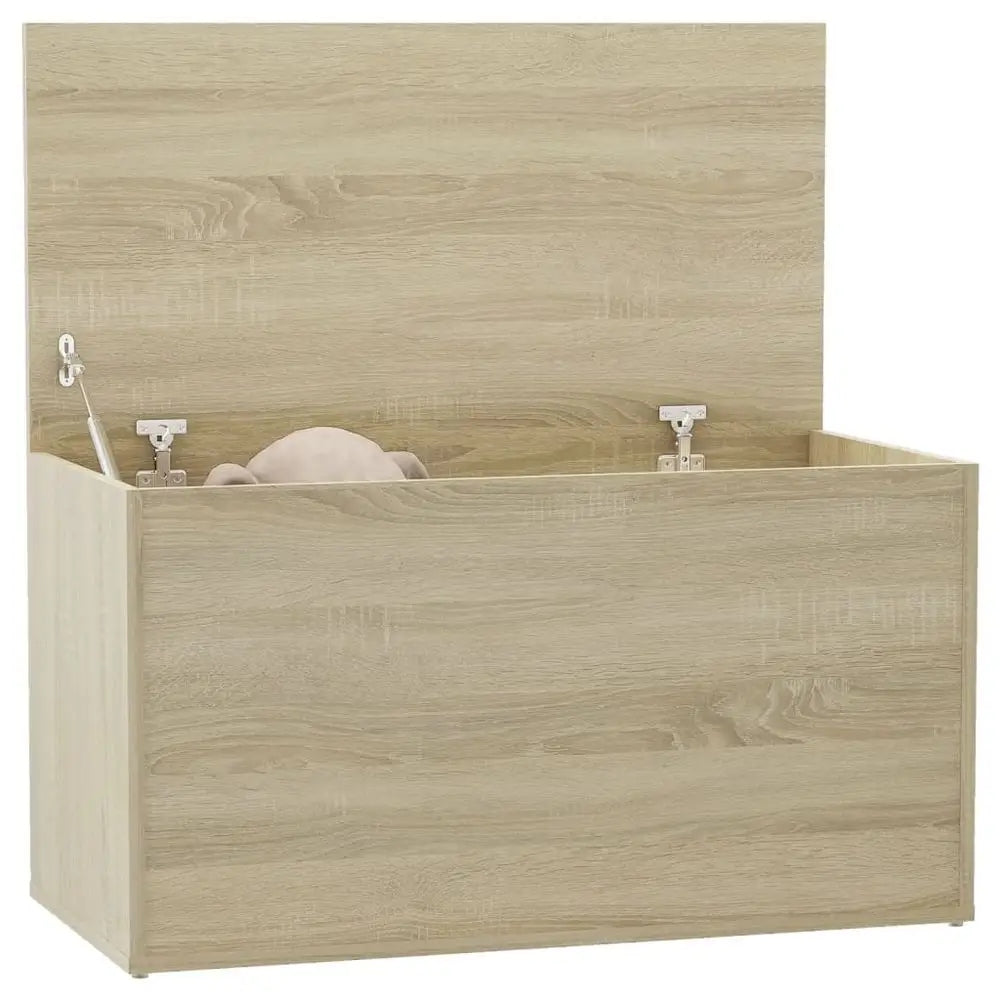 Toy chest VidaXL 84 x 46 cm shades of gray Manufacturer code 803059