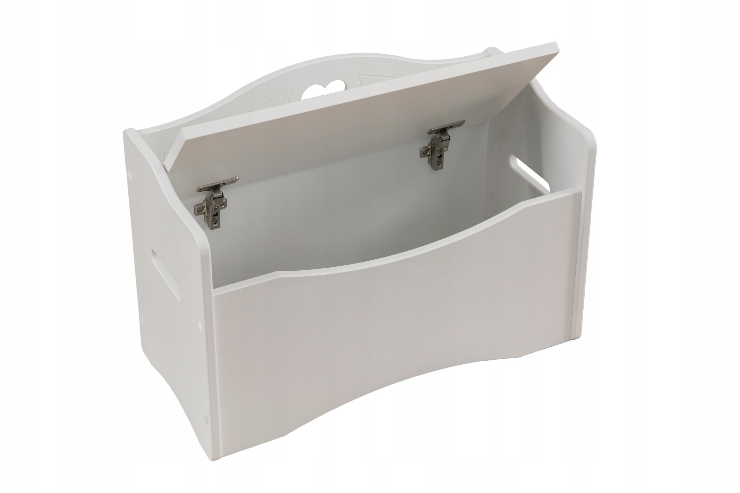 Toy chest container for children seat with pillow beige/ heart Brand Baby-Raj