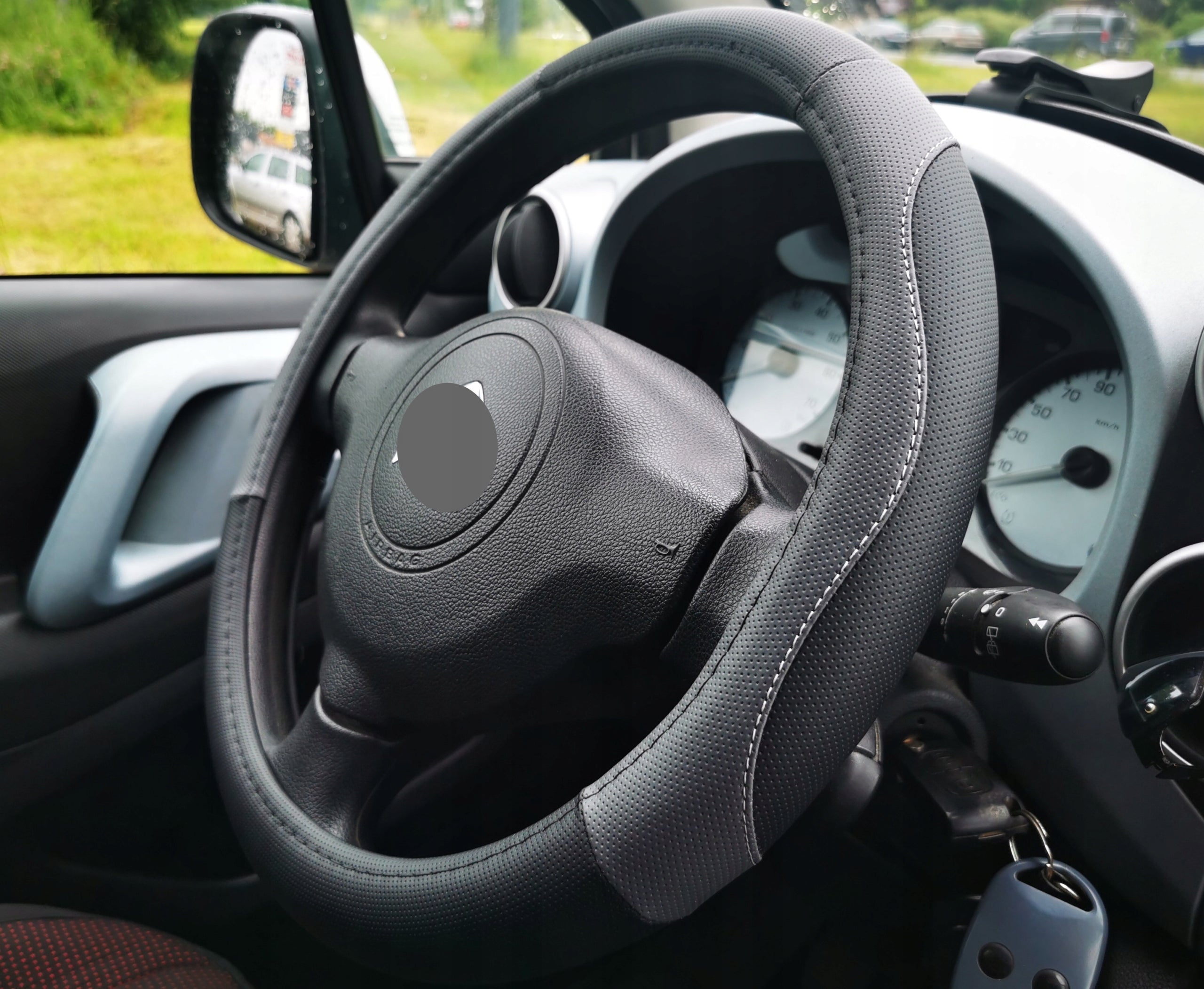 Toyota Auris Avensis Corolla RAV4 CH-R Steering Wheel Cover Black Grey EAN (GTIN) 5906109995573