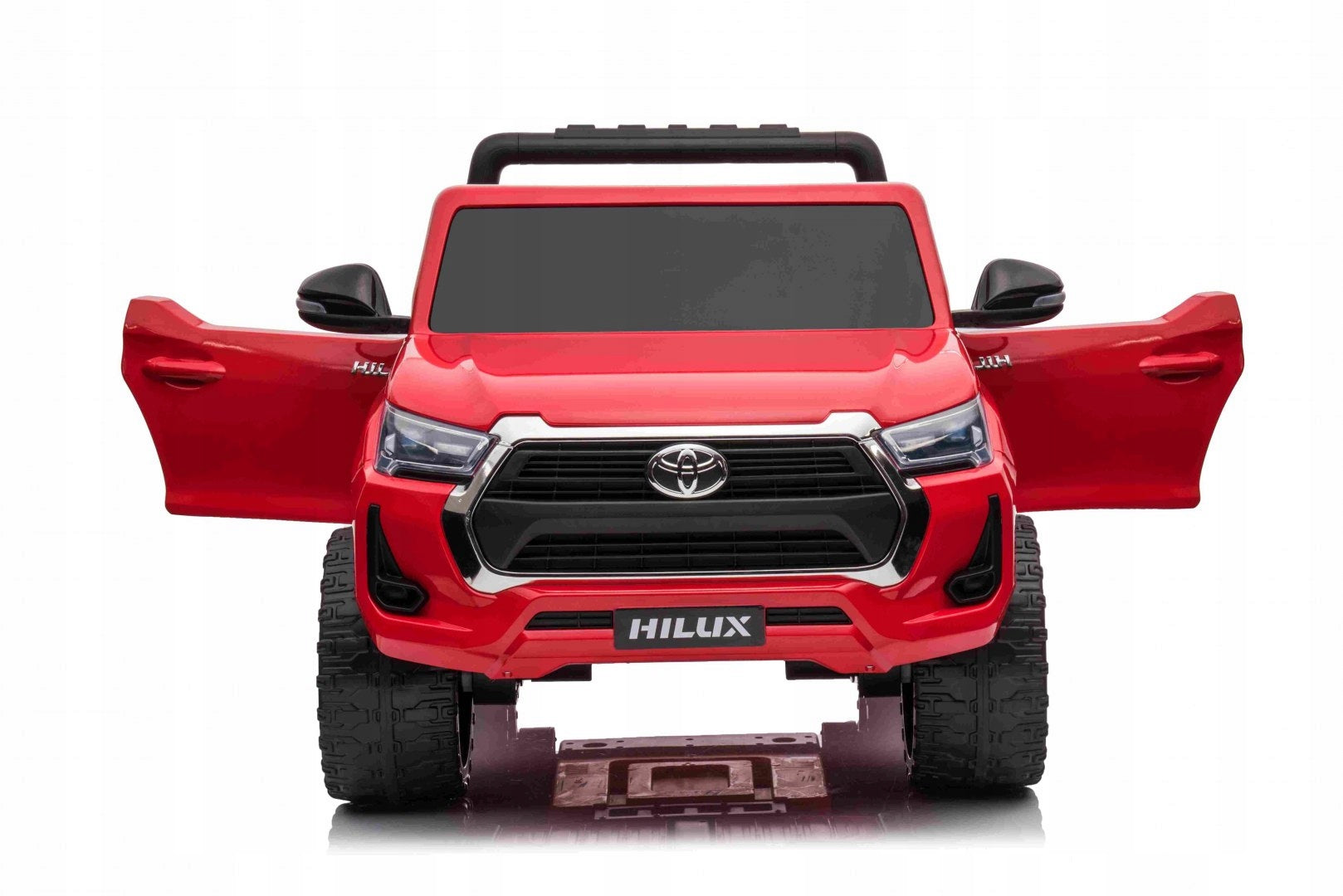 Toyota Hilux Battery Pack for Kids Red + 4x4 Drive + Remote Control + 2 Bags Kid's age 3+ years
