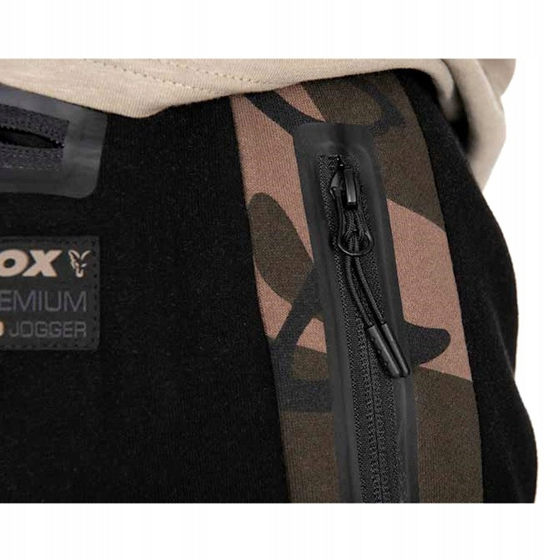 Tracksuit Bottoms Fox Black/Camo Premium 310 Joggers L For Carper Size L