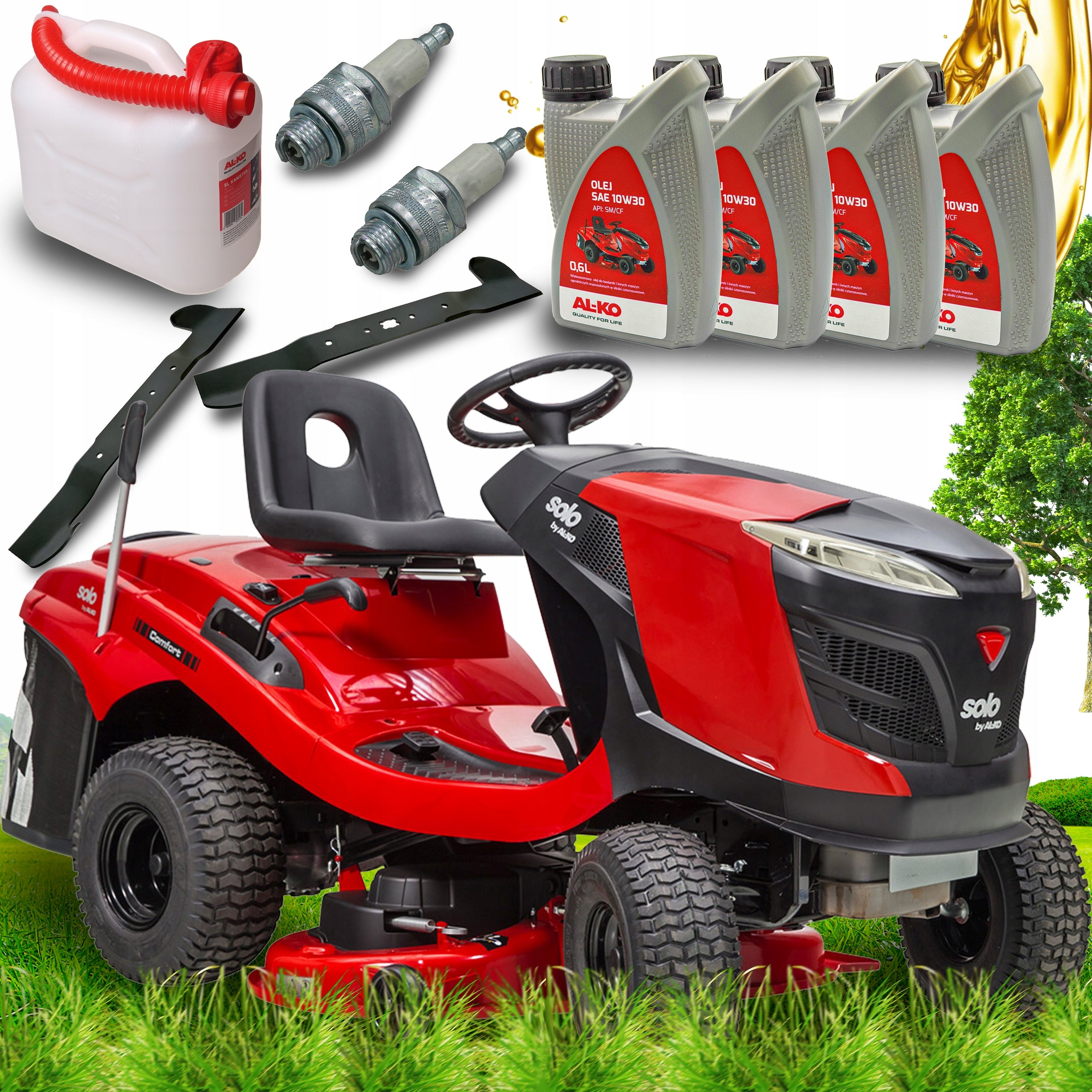 Tractor Diesel mower AL-KO T18-103.4 HD-A V2 garden tractor 18HP