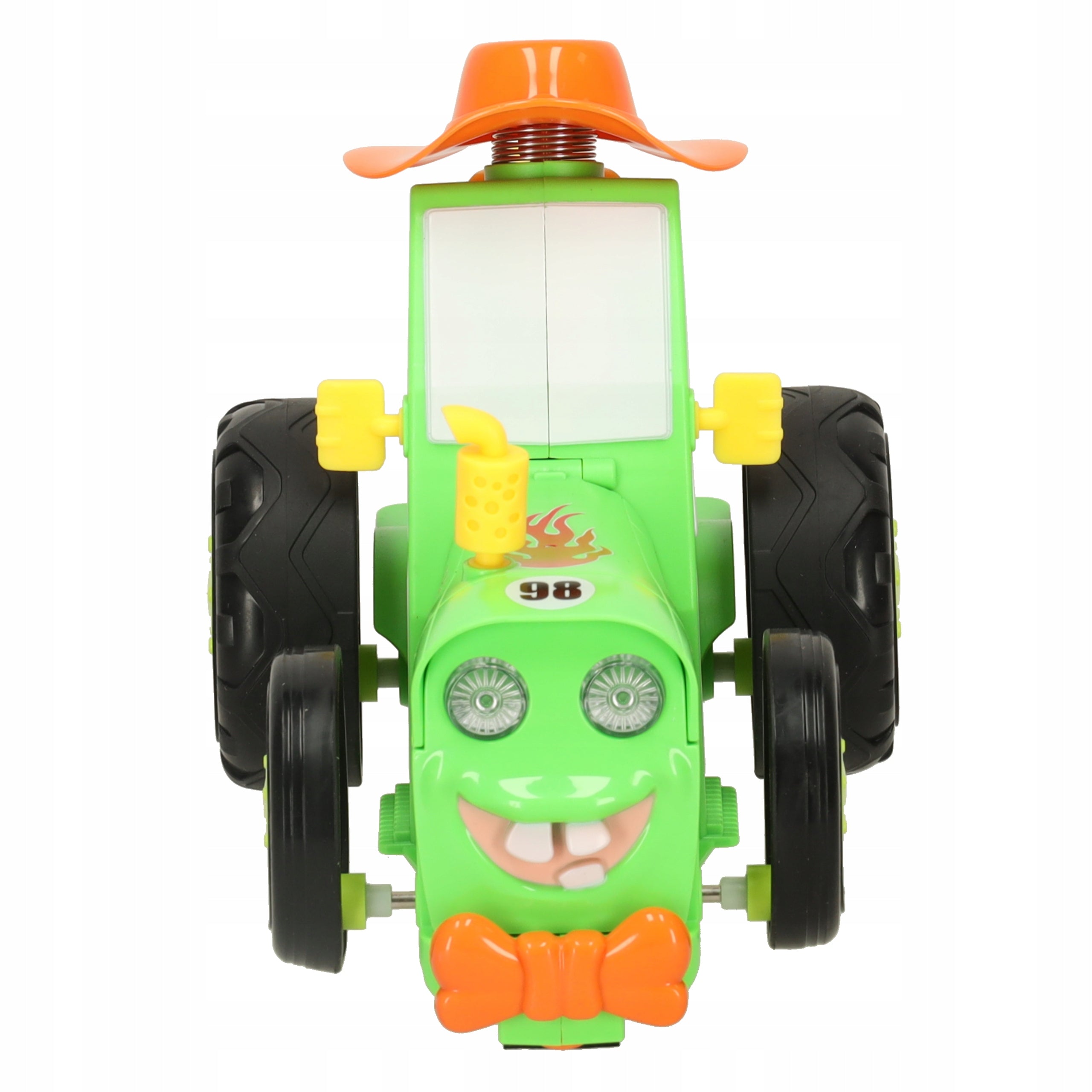Tractor tractor remote controlled Ikonka green jumping with battery Packaging status original
