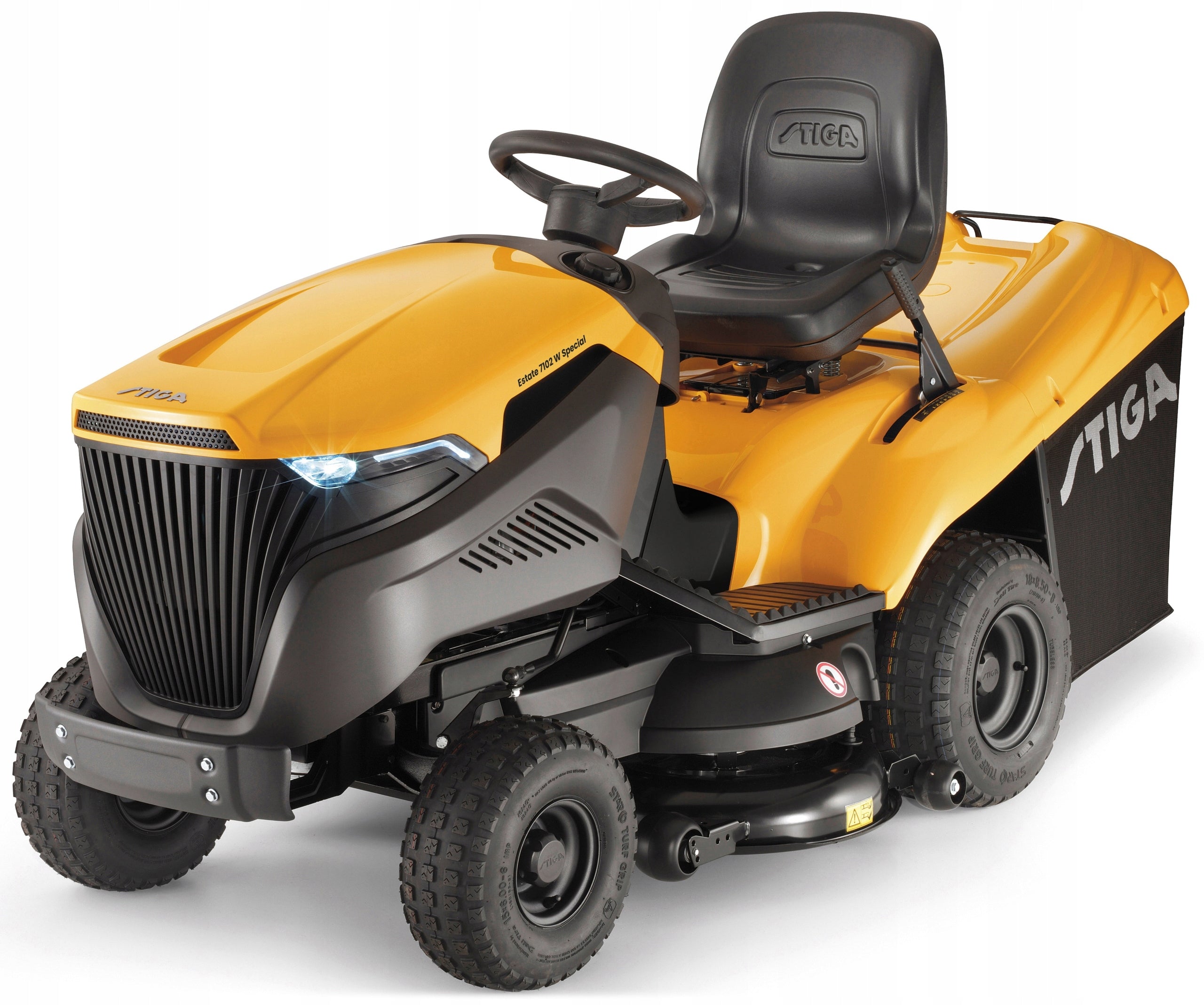 Tractor with Basket STIGA Estate 7102 W Special Honda MAX 21 HP 102 cm Set Manufacturer code 2T0970381/ST1