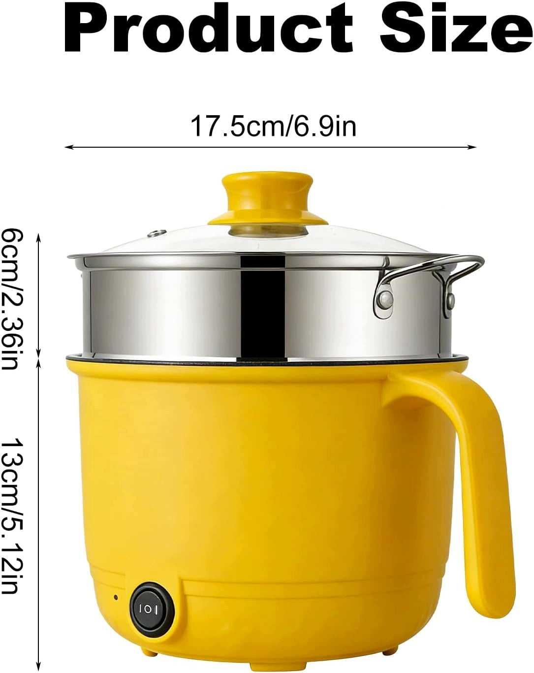 Traditional electric grill Gok Hot Pot 1,3 L grey 600 W Brand Gok