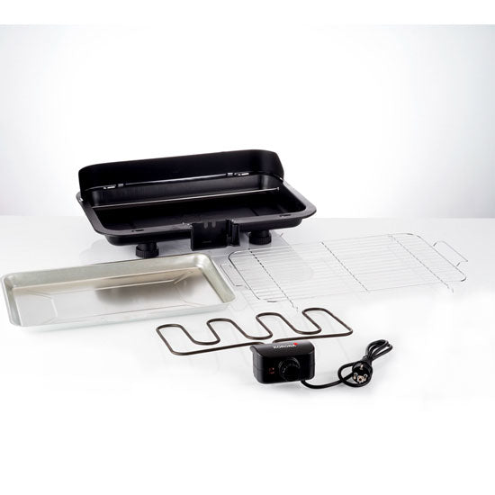Traditional electric grill Korona 46117 black 2200 W Dominant color black