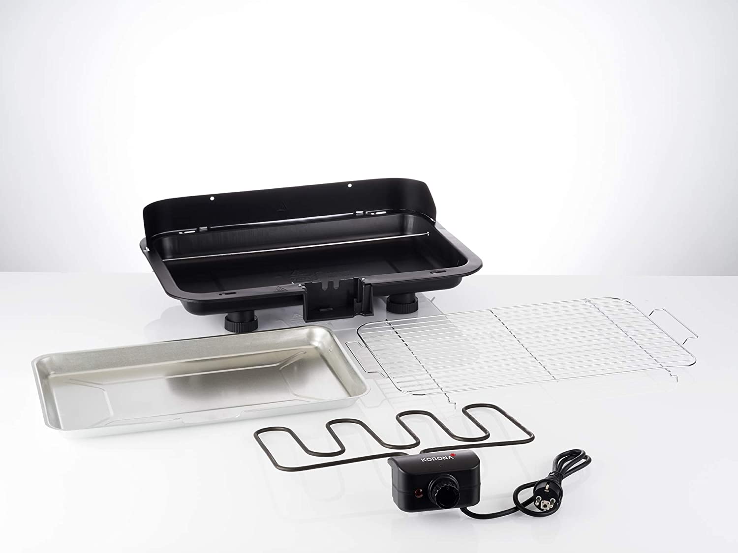 Traditional electric grill Korona 46117 black 2200 W Manufacturer code 46117