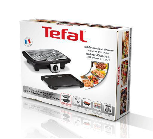 Traditional electric grill Tefal YY3818FB black 2100 W Manufacturer code 3700342430547