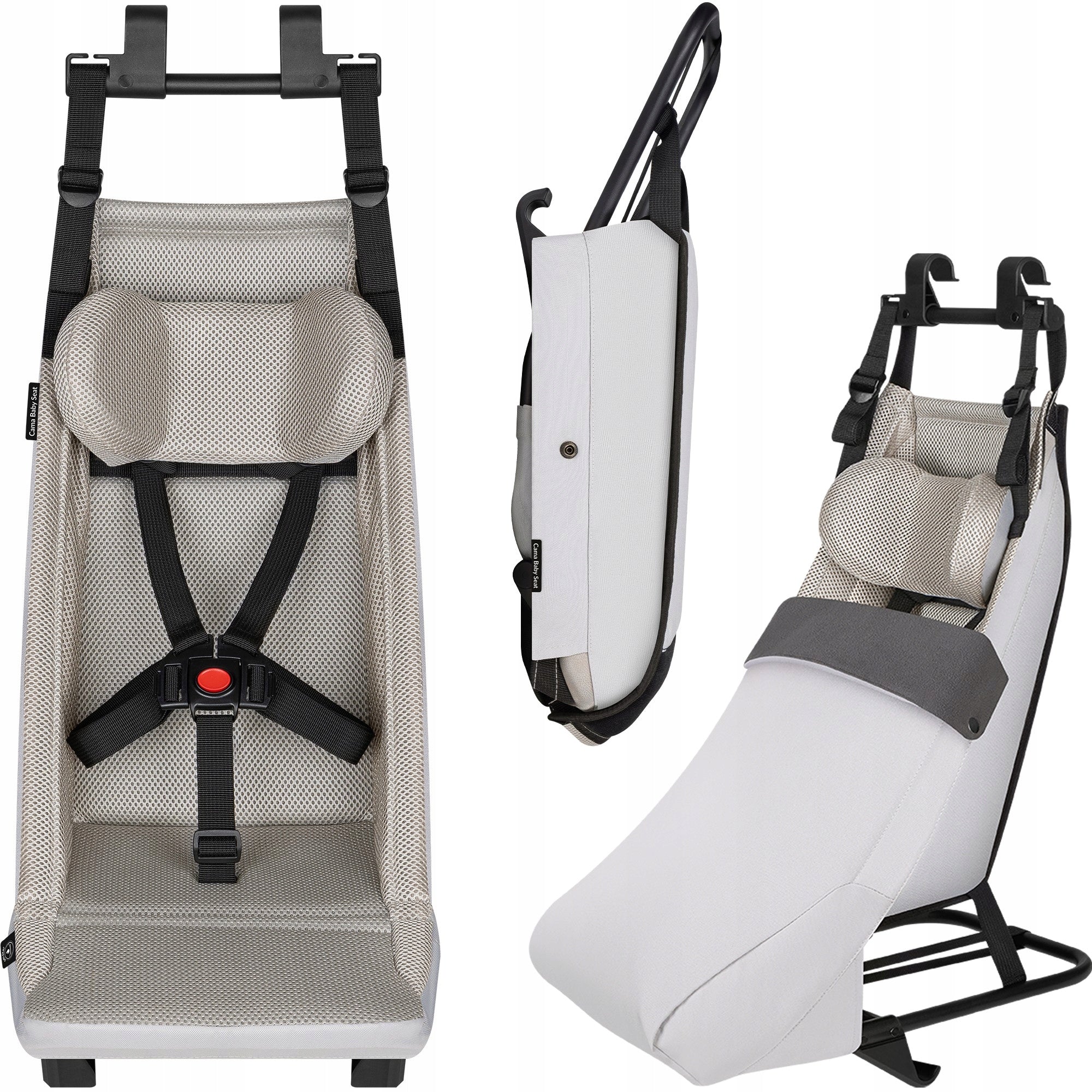 Trailer trolley hammock for younger children up to 70cm BELTS Lionelo Cama
