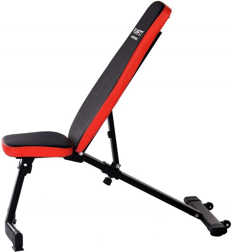 Training Bench Adjustable FUNFIT Slant Bench 6-Degree Folding Brand Funfit