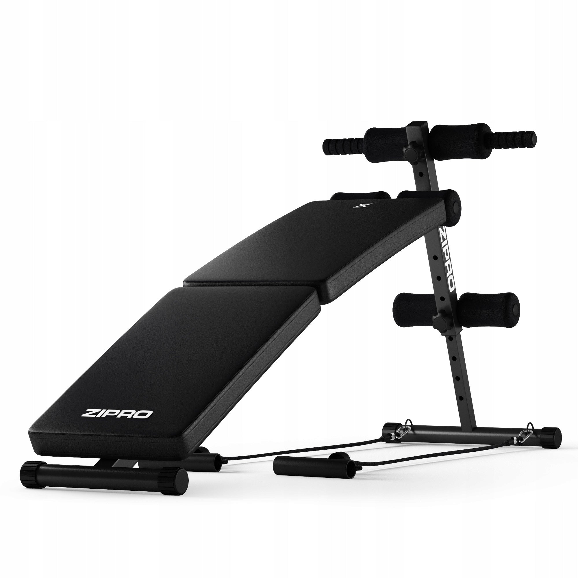 Training Bench for Abdominal Exercise Slant Bench Adjustable Zipro SixBox For for biceps muscle for crunches for chest muscles for triceps muscle multifunctional