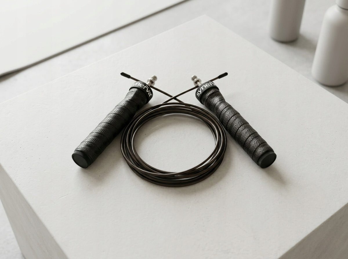 Training Jump Rope with Bearings Steel Rope Adjustable Crossfit Synerva Manufacturer code JRB