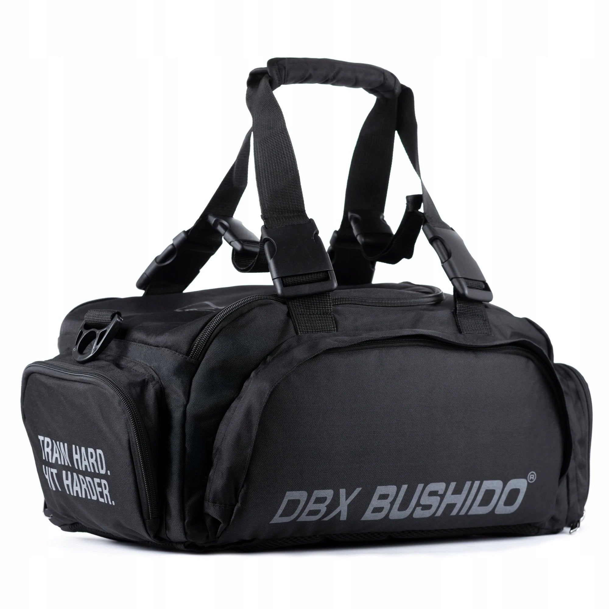 Training backpack sports bag black 3in1 shoulder 25 liters DBX Bushido Number of compartments 1