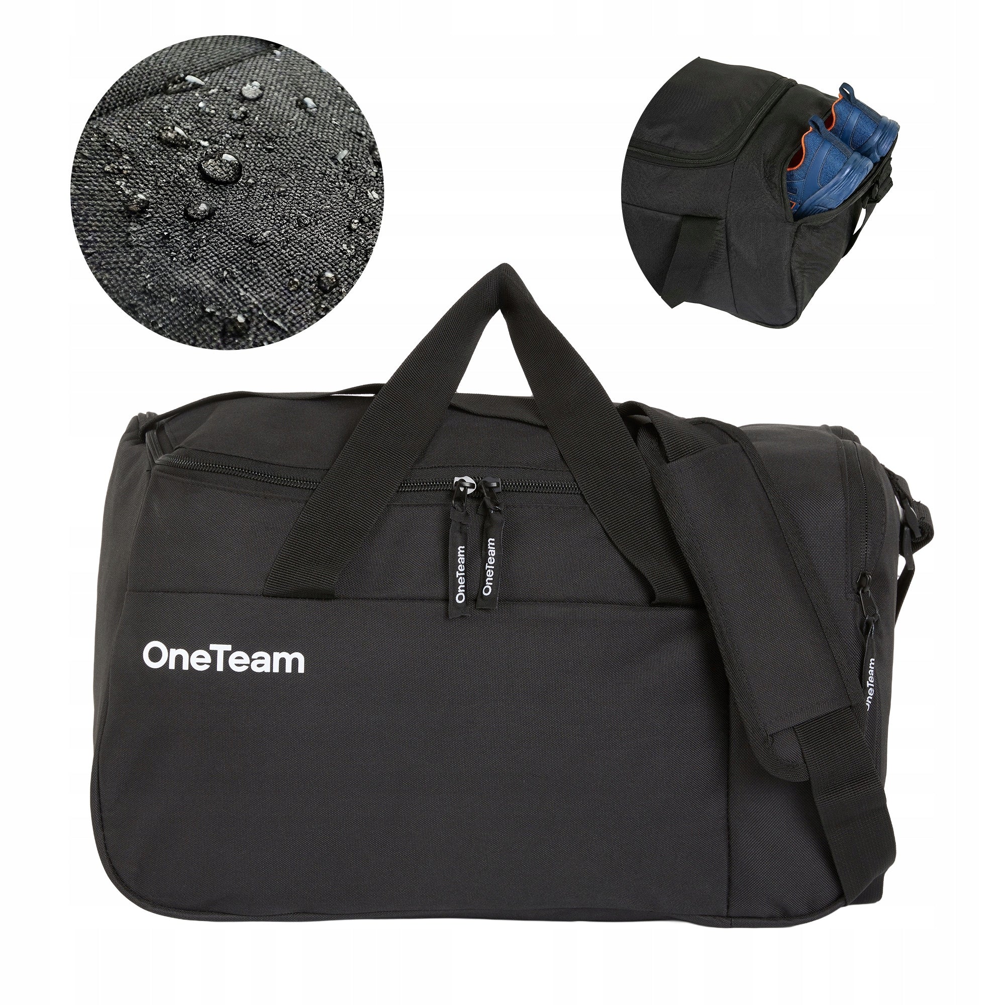 Training bag OneTeam Passa 26 l black SPARE HANDY FUNCTIONAL
