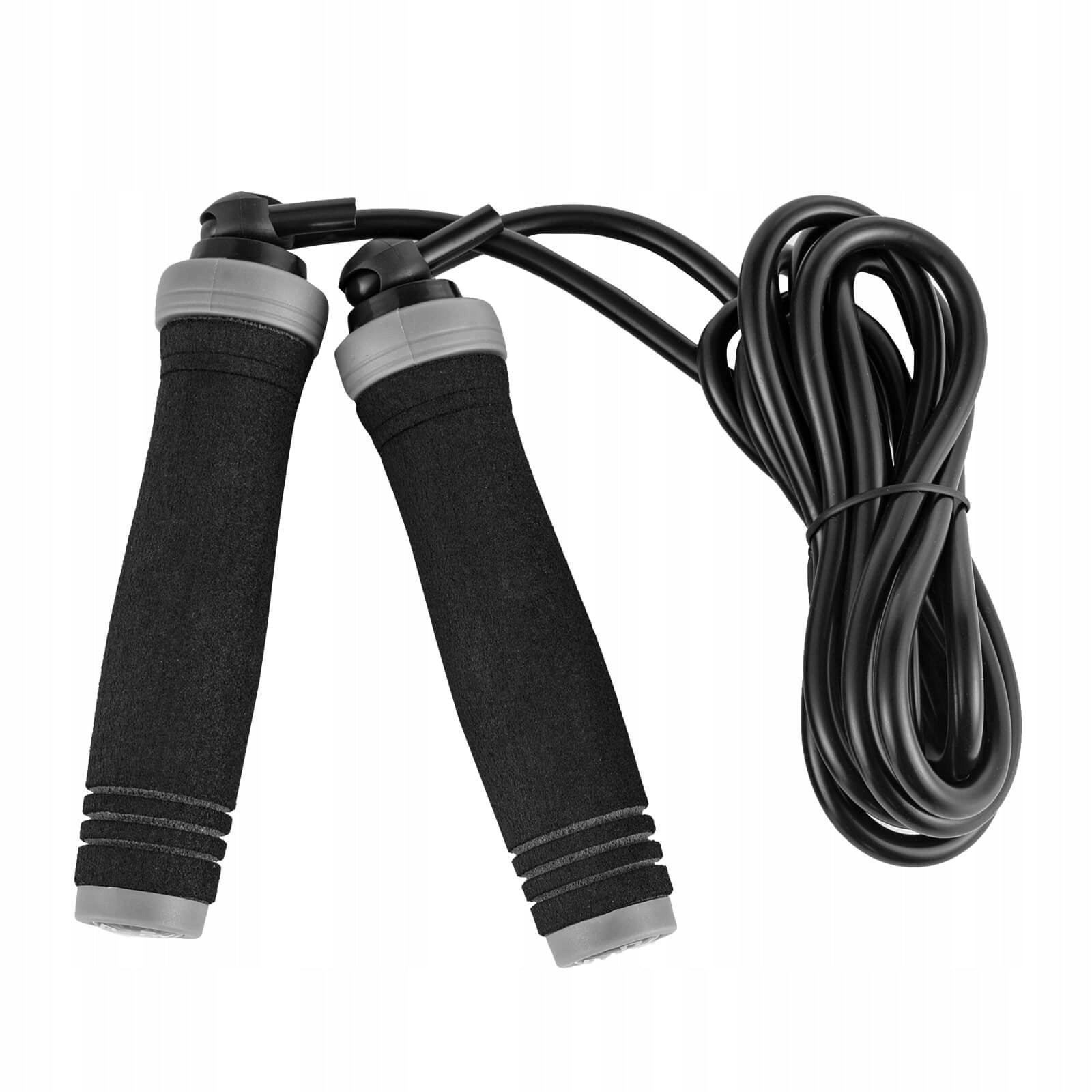 Training fitness jump rope with adjustable rope up to 275 cm soft handles Manufacturer code BK 725