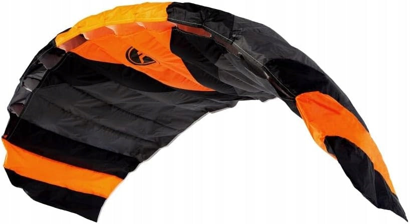 Training kite Paraflex 1.7 Quad black orange 4 links Product height 0 cm