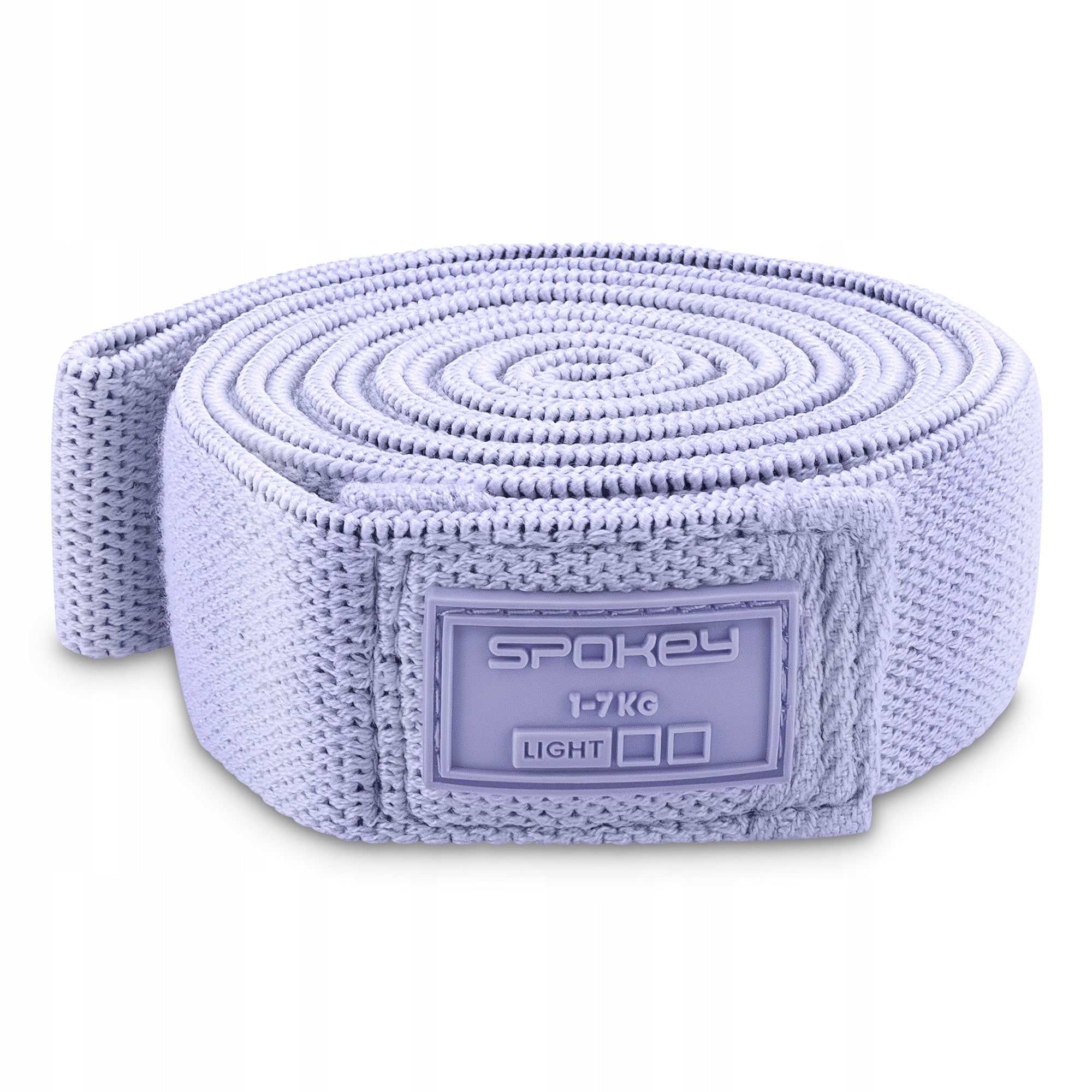 Training rubber resistance material tape for exercise LIGHT Spokey COTI FLEX Packaging status original