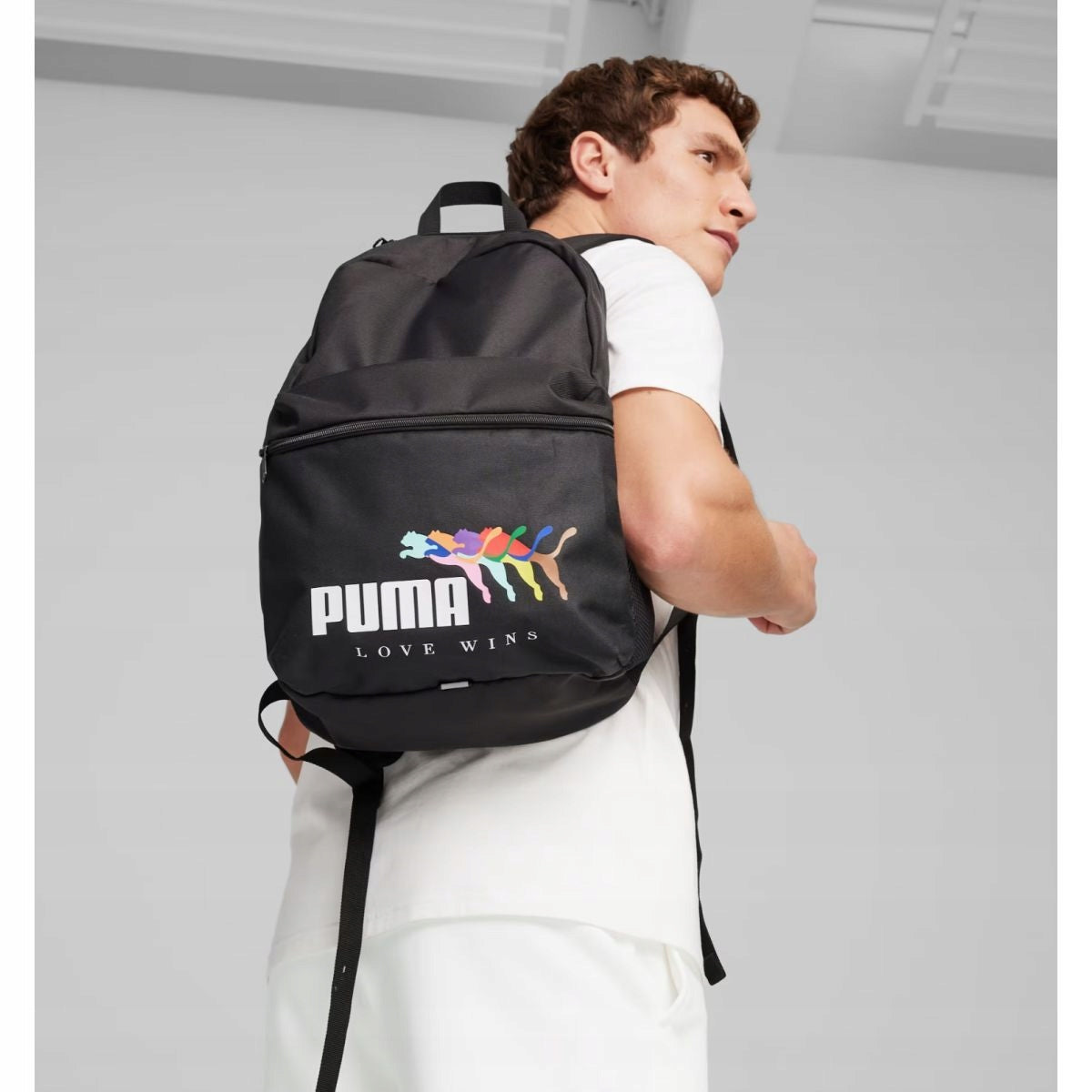 Training school backpack universal black PUMA Phase LOVE WINS Brand Puma
