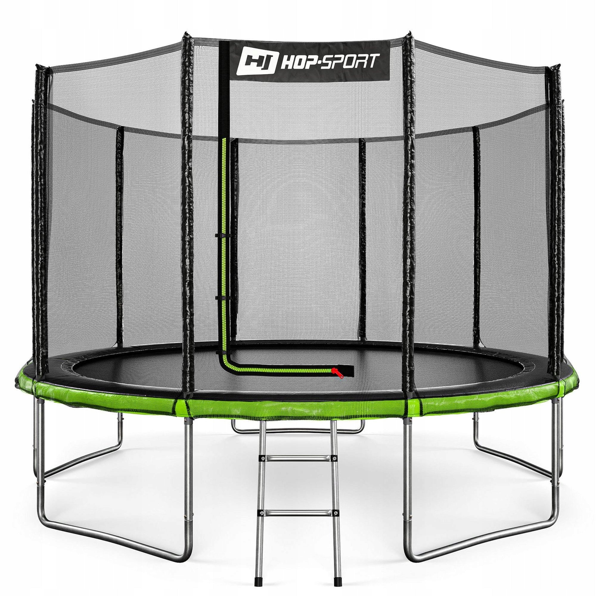 Trampoline 12ft Garden 366cm With Outdoor Mesh Large Ladder For Kids