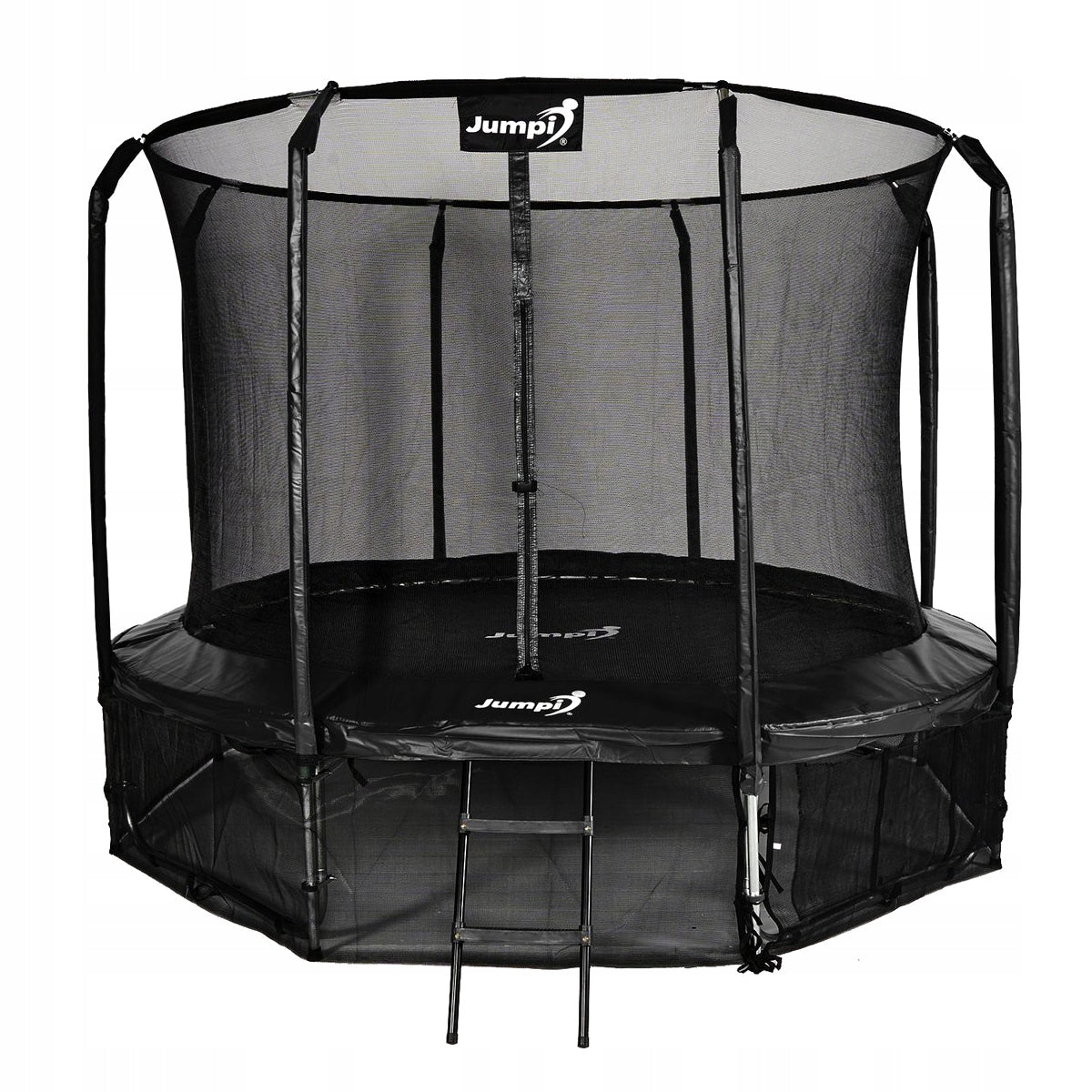 Trampoline JUMPI 10FT 312cm PREMIUM Ring Mesh Bottom Anchor Set Certificate