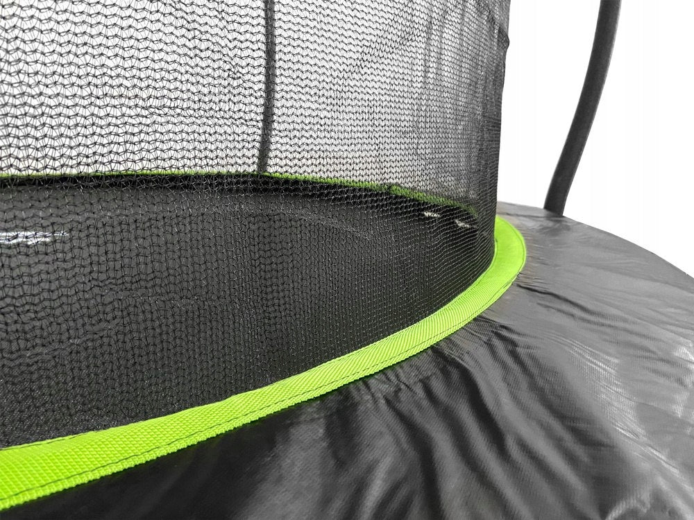 Trampoline LEAN Sport Max 10ft Black and Green Kind with net