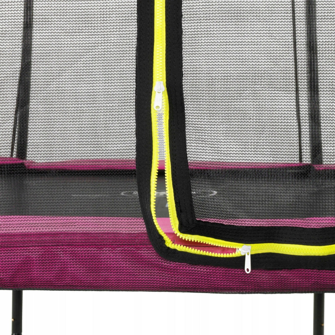 Trampoline Silhouette EXIT ø366cm - pink Total height 267 cm